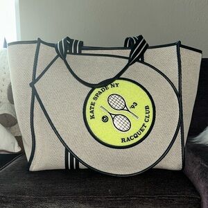 Kate Spade Black and Cream Tote